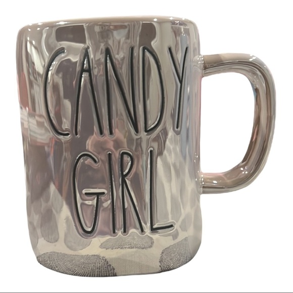RAE DUNN IRIDESCENT “CANDY GIRL” MUG - Picture 1 of 3